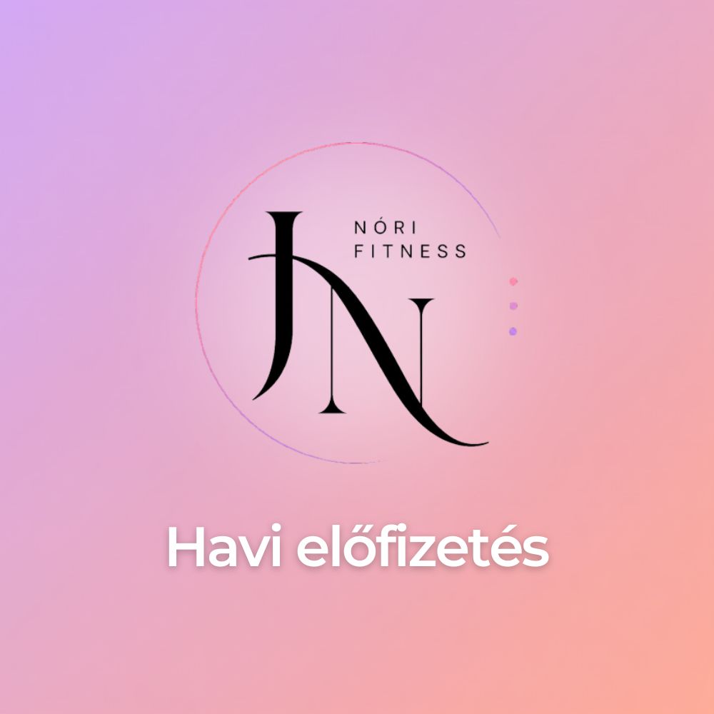 NóriFitness Havi Előfizetés